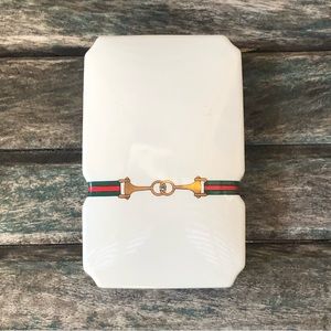 VINTAGE GUCCI PORCELAIN INCENSE HOLDER VALET DISH STASH BOX